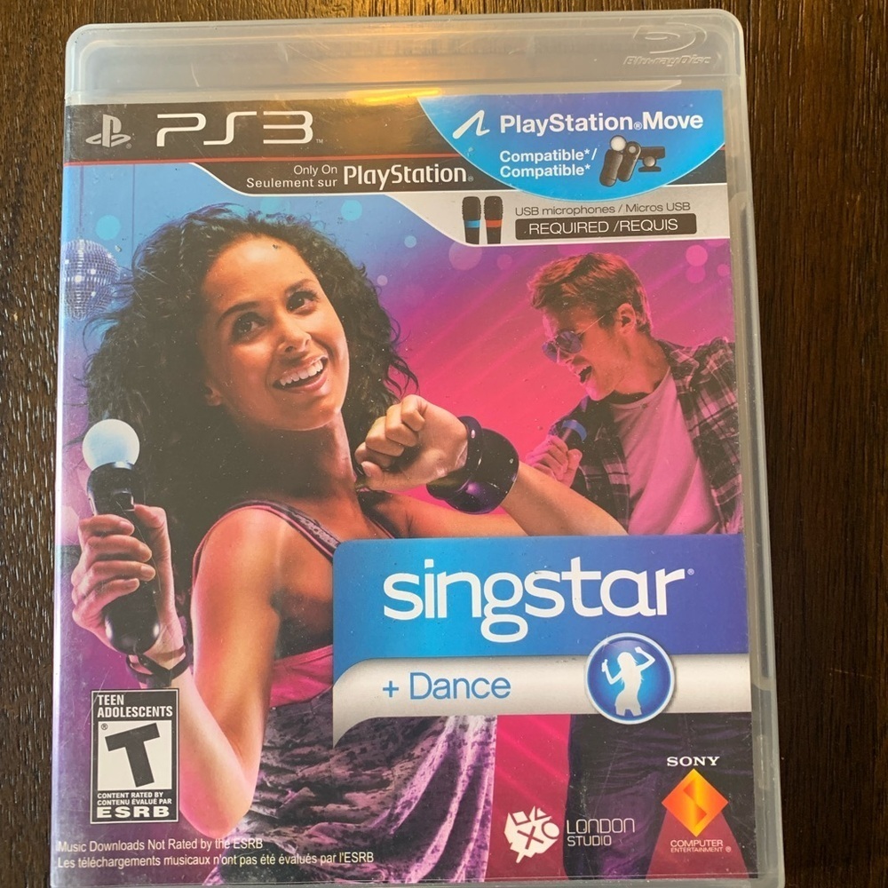 💜 Singstar + dance PS3 game